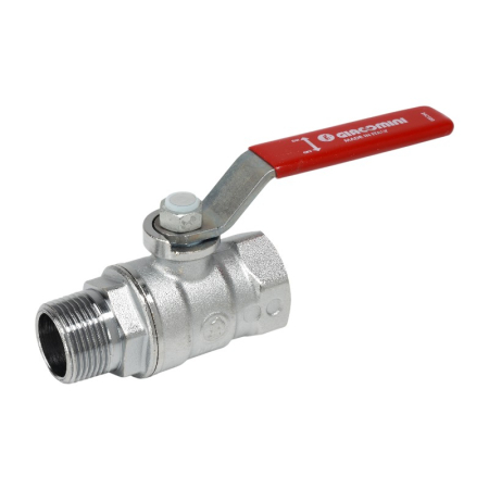 Sanitare - Robinet trecere cu maneta, Giacomini, 1/2” MF