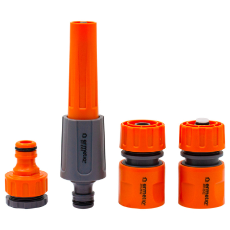 Casa si gradina - Set 4 piese cu duza 2 moduri si conectori ECO