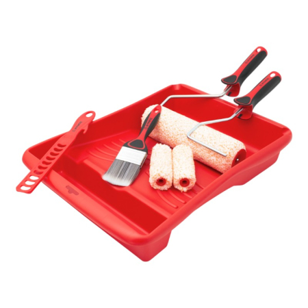 Unelte zidarie si zugravit - Set pentru vopsit 8 piese