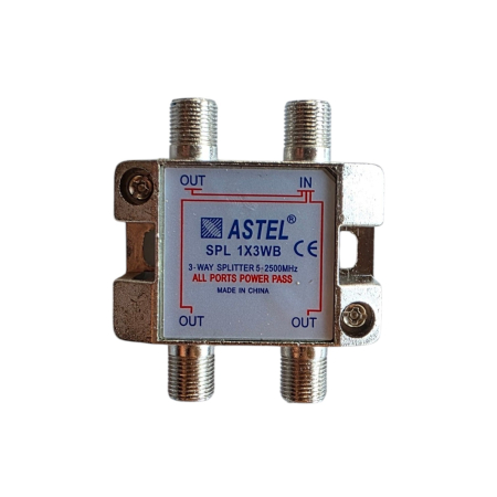 Electrice - Spliter TV 3 iesiri, 5–2450 MHz