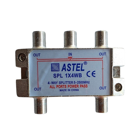 Electrice - Spliter TV 4 iesiri, 5–2450 MHz