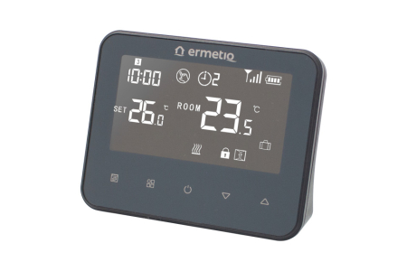 Sanitare - Termostat ambient digital programabil fara fir Ermetiq