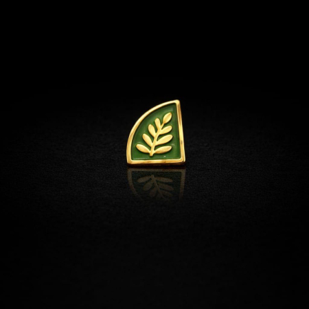 Insigne - Insigna  Ramura de  Acacia Verde Piatra de Colt