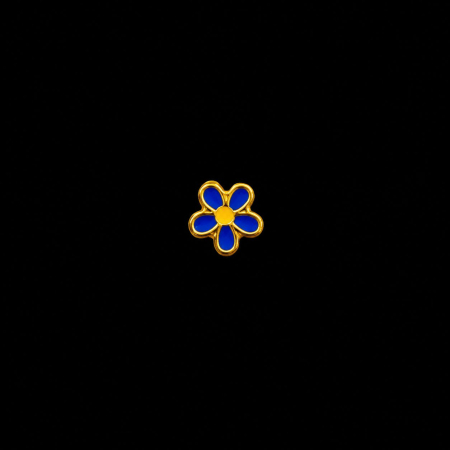 Insigne - Insigna  Floare de nu  ma uita  albastra