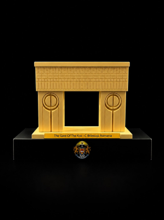 Miniatura  Brancusi   „Poarta Sărutului” [1]