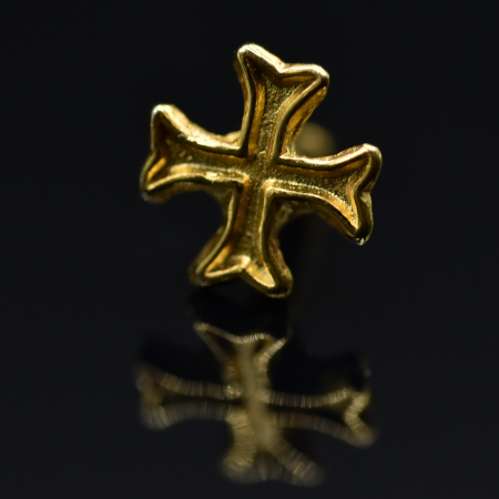 Insigne - Insignă Crucea patée, aurie