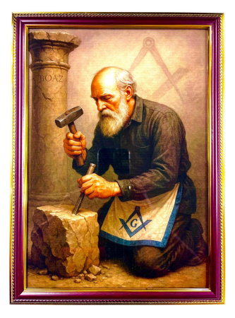 Tablouri - Tablou Boaz Slefuirea  Pietrei