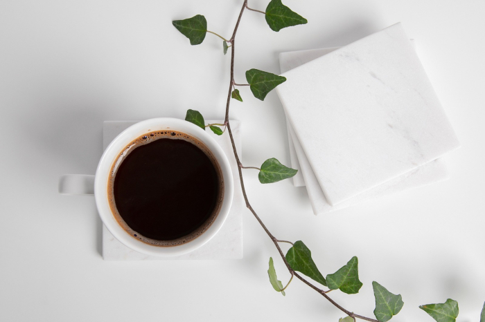 Suporturi pahare din marmură – set 4 bucăți  [3]