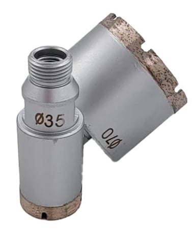 Carotare - Carote Diamantate E-VDS „Ceramic Drill” – Găurire curată pentru ceramică /porțelan și granite