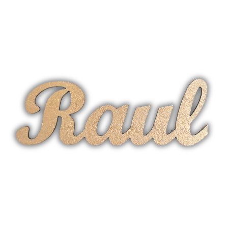La Multi Ani - Nume Personalizat Auriu