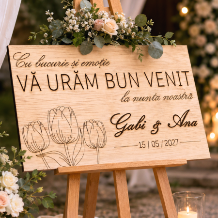 Panouri Intrare - Panou Intampinare Invitati