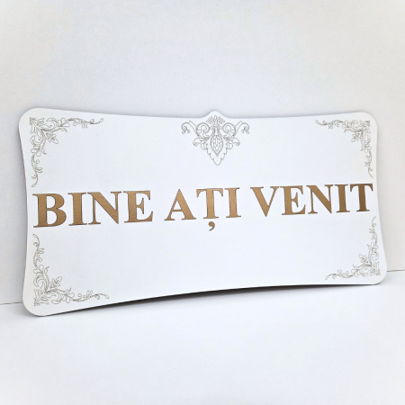 Panou BINE ATI VENIT [1]
