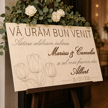 Panouri Intrare - Panou Intrare Nunta - Botez