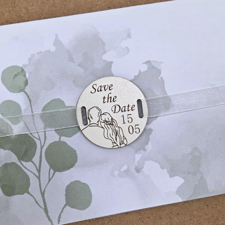 Sigiliu Personalizat pentru Invitații de Nuntă [0]