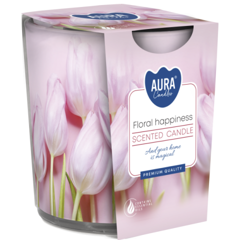 Lumanari Parfumate - Lumânare parfumată Floral Happiness Lumânare cu uleiuri esențiale