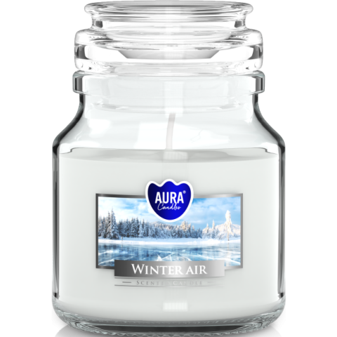 Lumanari Parfumate - Lumânare parfumată în borcan din sticlă Winter Air