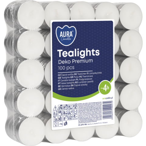 Lumanari Pastila - Lumanari pastile 100 de bucati pe set cu timp de ardere 4 ore.