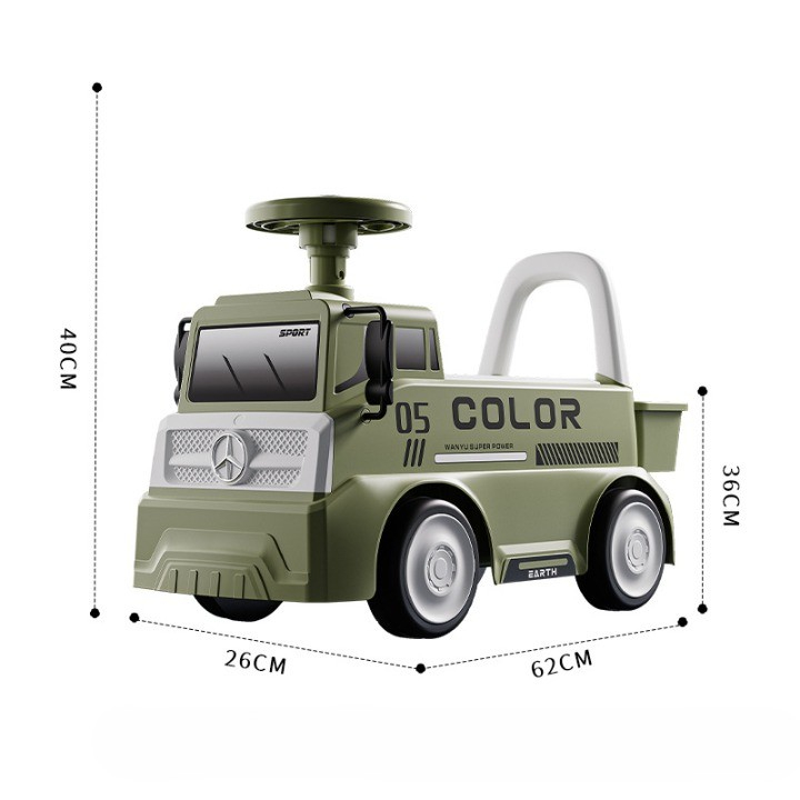 masinuta-ride-on-copii-camion-verde [2]
