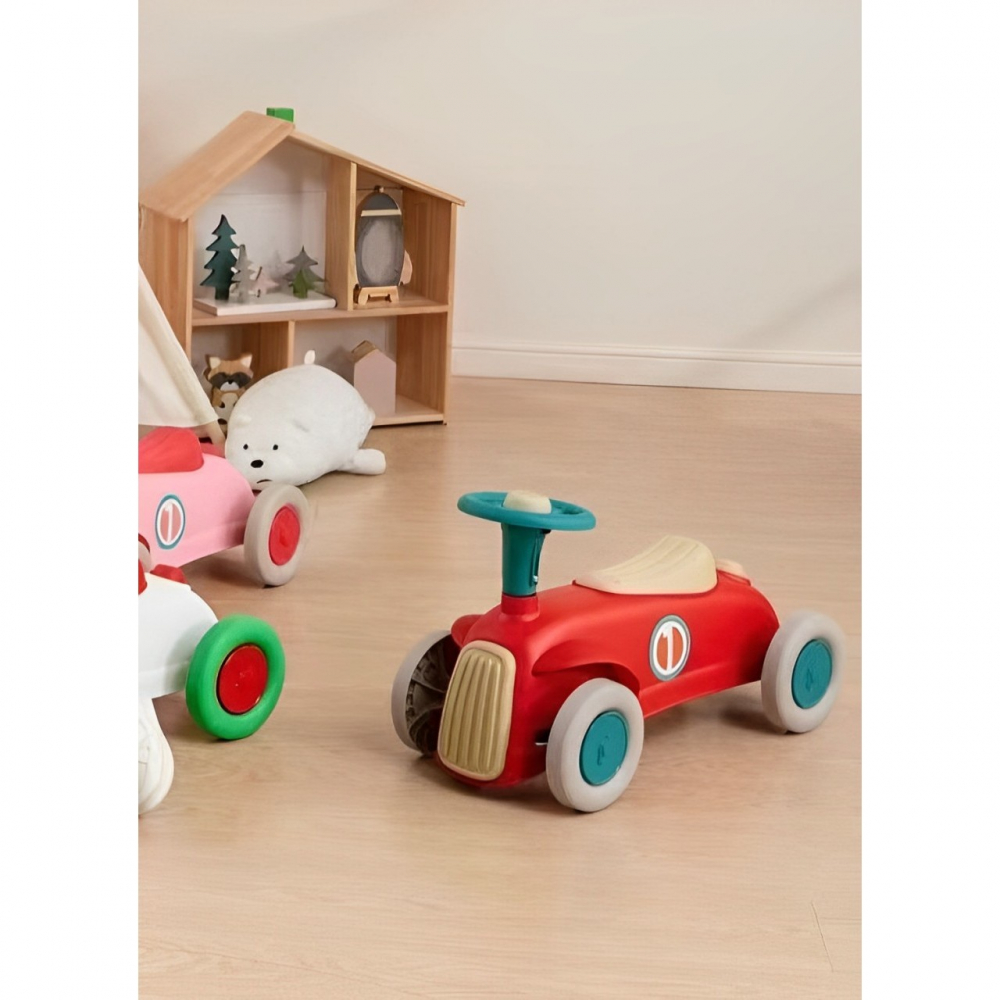 Mașinuță Ride-On pentru Copii, 1-6 Ani, Roșu-Crem [2]