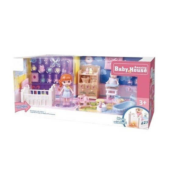 set-casa-papusi-mama-copil-lumini-sunet [5]
