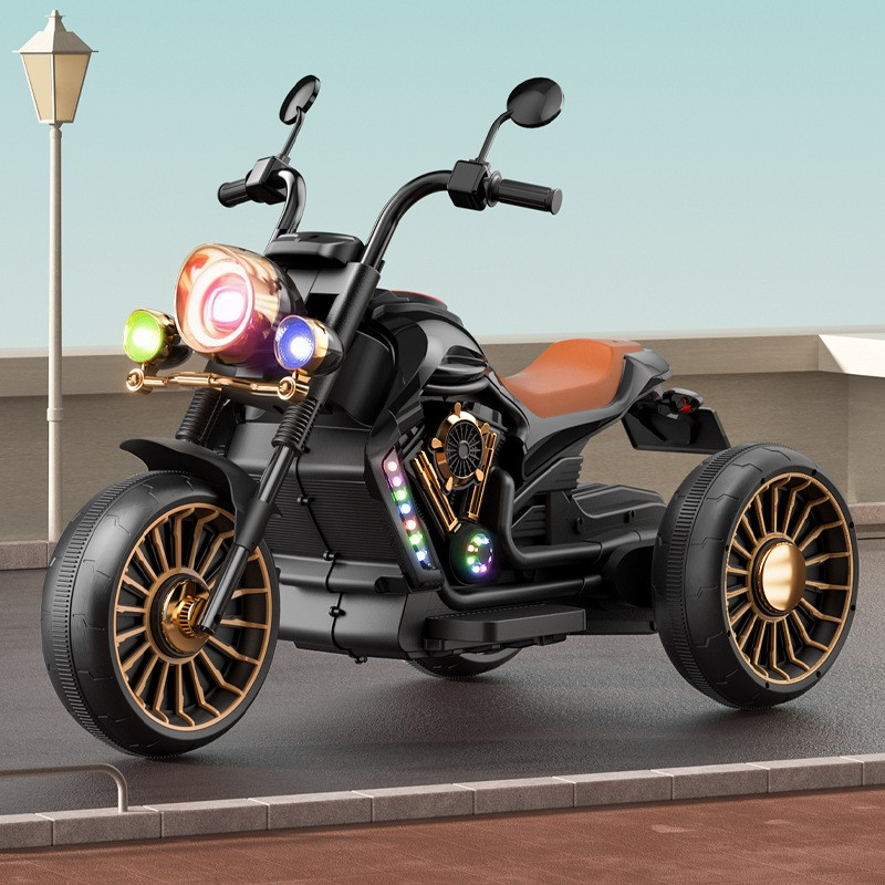 motocicleta-electrica-copii-negru [4]