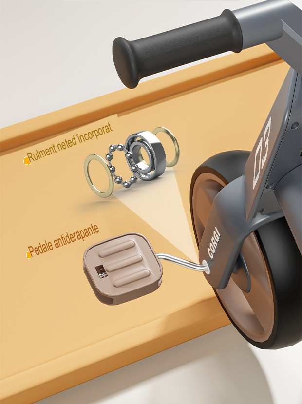 tricicleta-copii-pedale-lumini-roz [4]