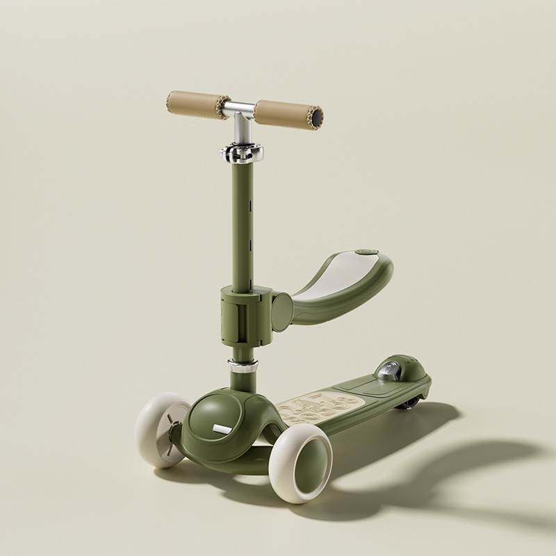 trotineta-carucior-7in1-pliabila-verde [4]