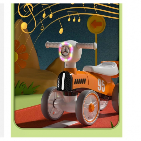 bicicleta-fara-pedale-4-roti-portocaliu [2]