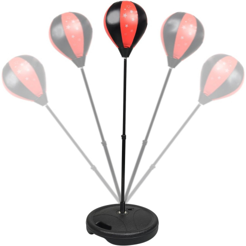 Jucarii interactive - jucarie-sfera-box-suport-manusi-rosu-negru-copii