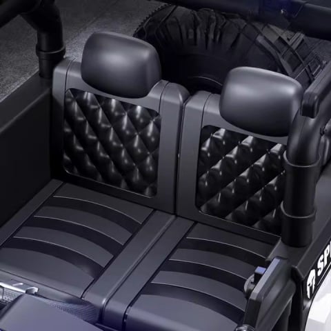 Mașină Electrică Off-Road pentru Copii, 12V, Tracțiune Integrală, Bluetooth și Telecomandă - Roșu [4]