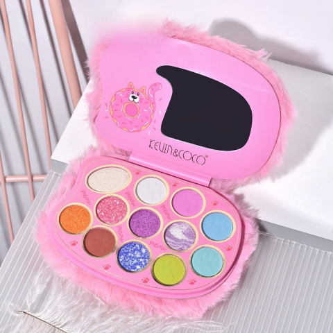 paleta-machiaj-kevin-coco-pink-fuzzy-12-culori [2]