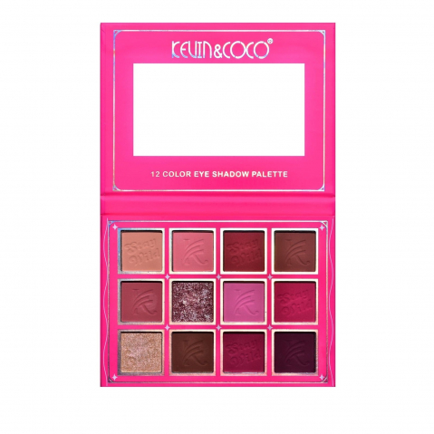Cosmetice - paleta-machiaj-kevin-coco-stay-wild-12-culori
