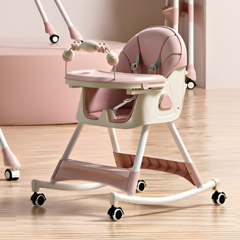 Scaune de masa bebe - scaun-masa-bebelusi-roz-3in1-jucarii-balansoar.jpg