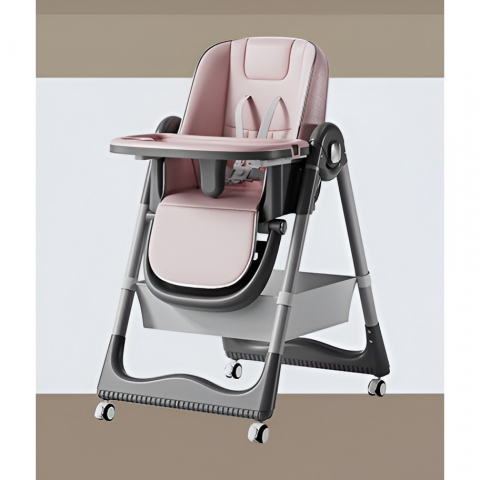 Scaune de masa bebe - scaun-masa-bebelusi-multifunctional-roz