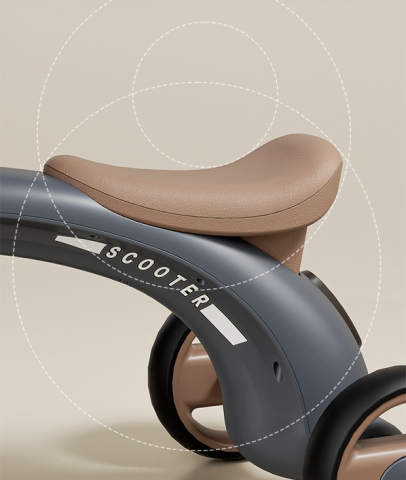 tricicleta-copii-pedale-lumini-verde [4]