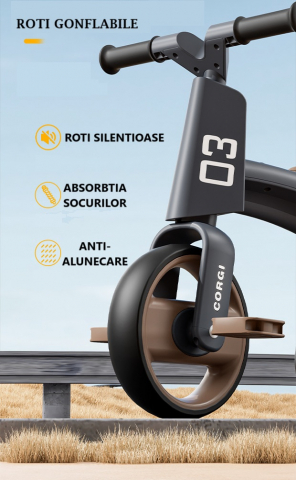 tricicleta-copii-pedale-lumini-roz [2]