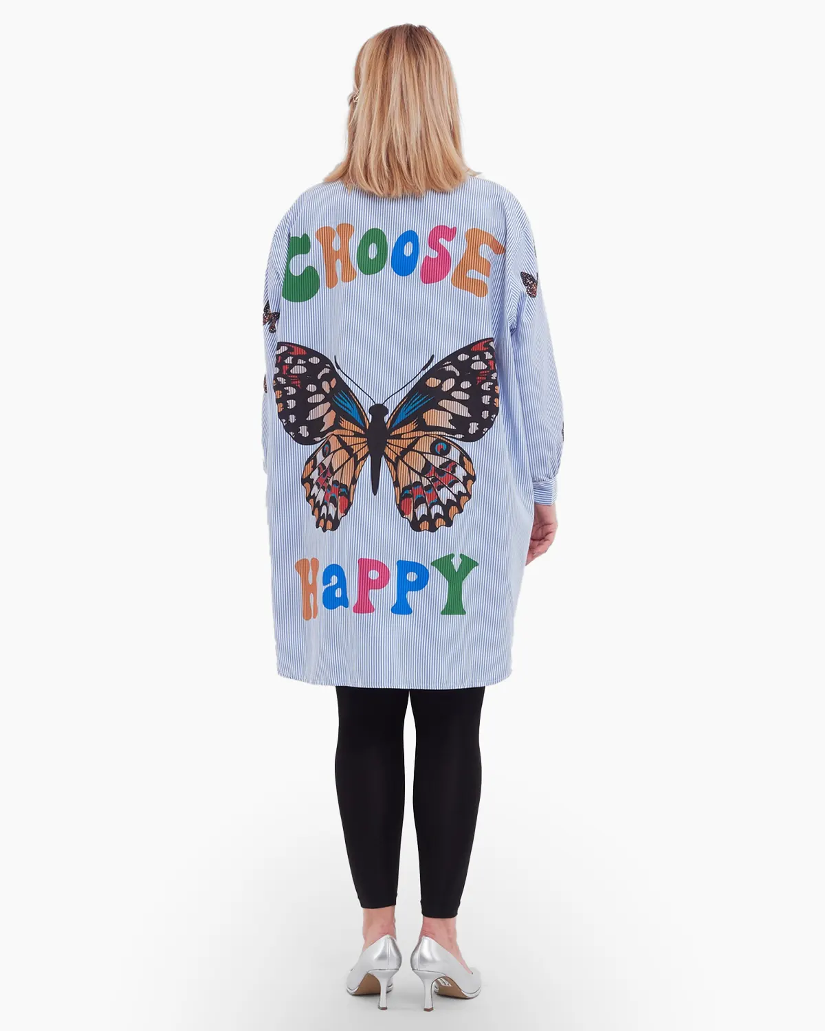 Camasa oversized personalizata cu fluture [3]
