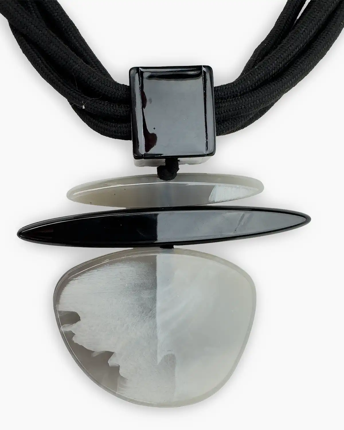 Colier Magdy Aria di Capri negru [2]