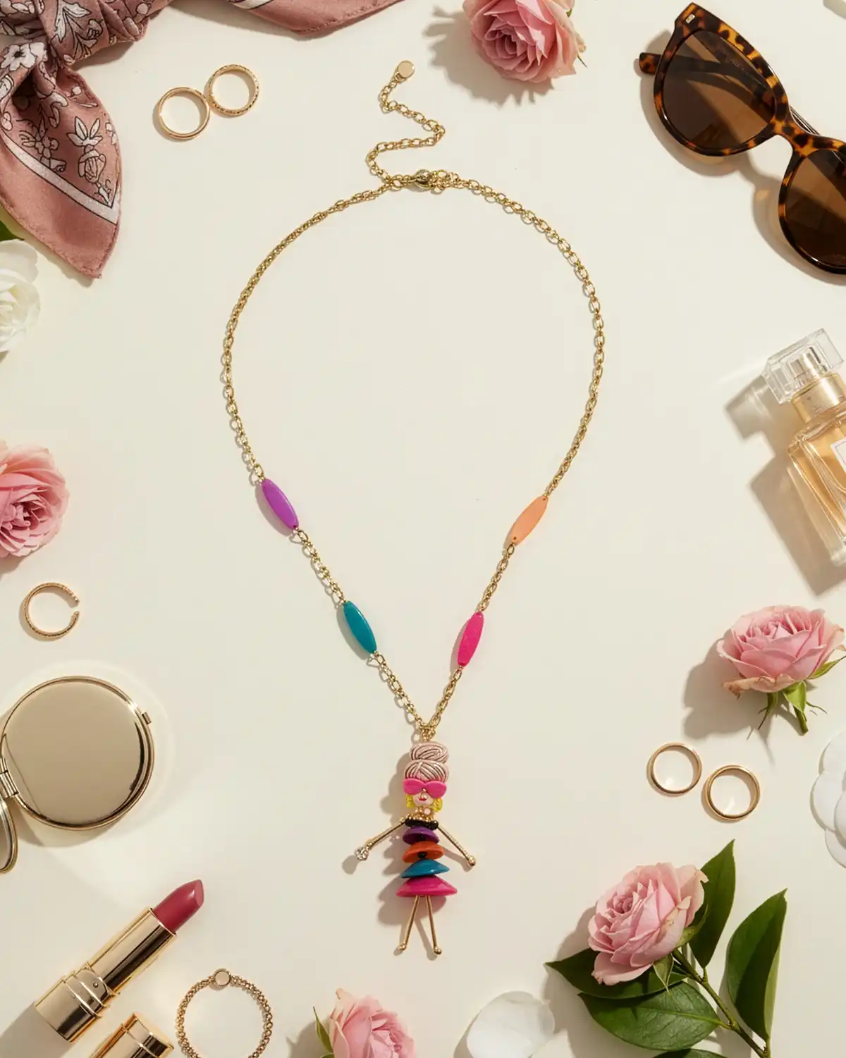 Colier Magdy Azzam Éclat multicolor [1]