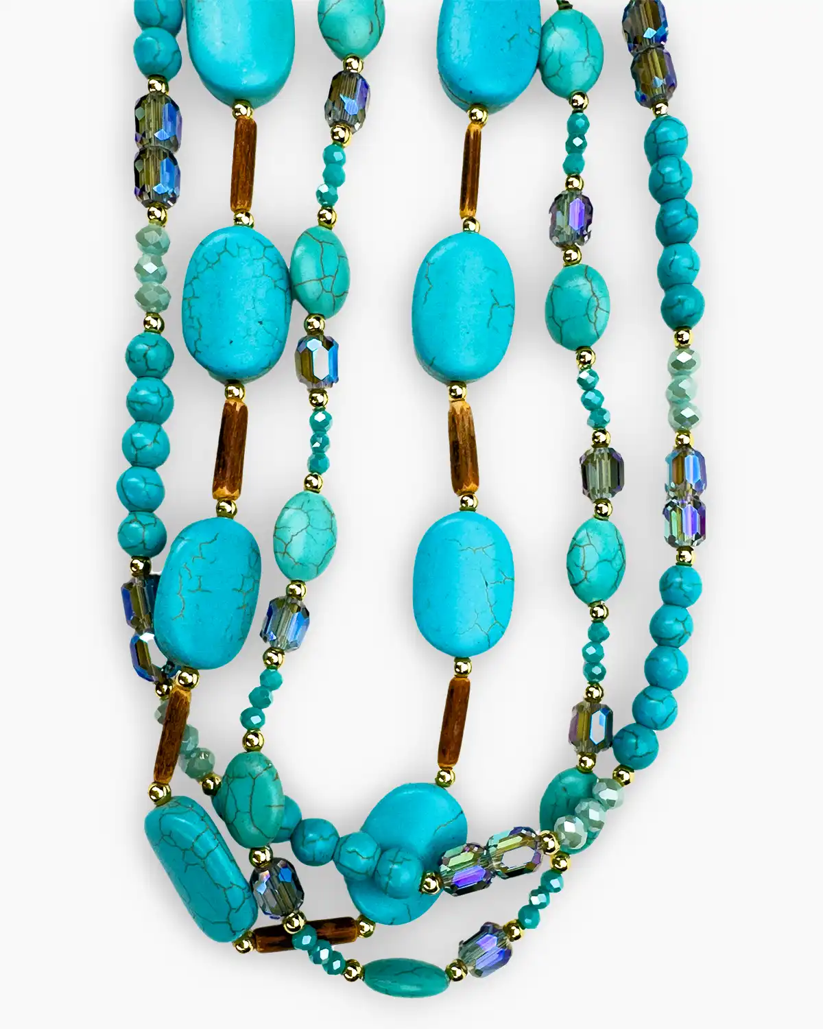 Colier Magdy Beija-Flor turcoaz [2]