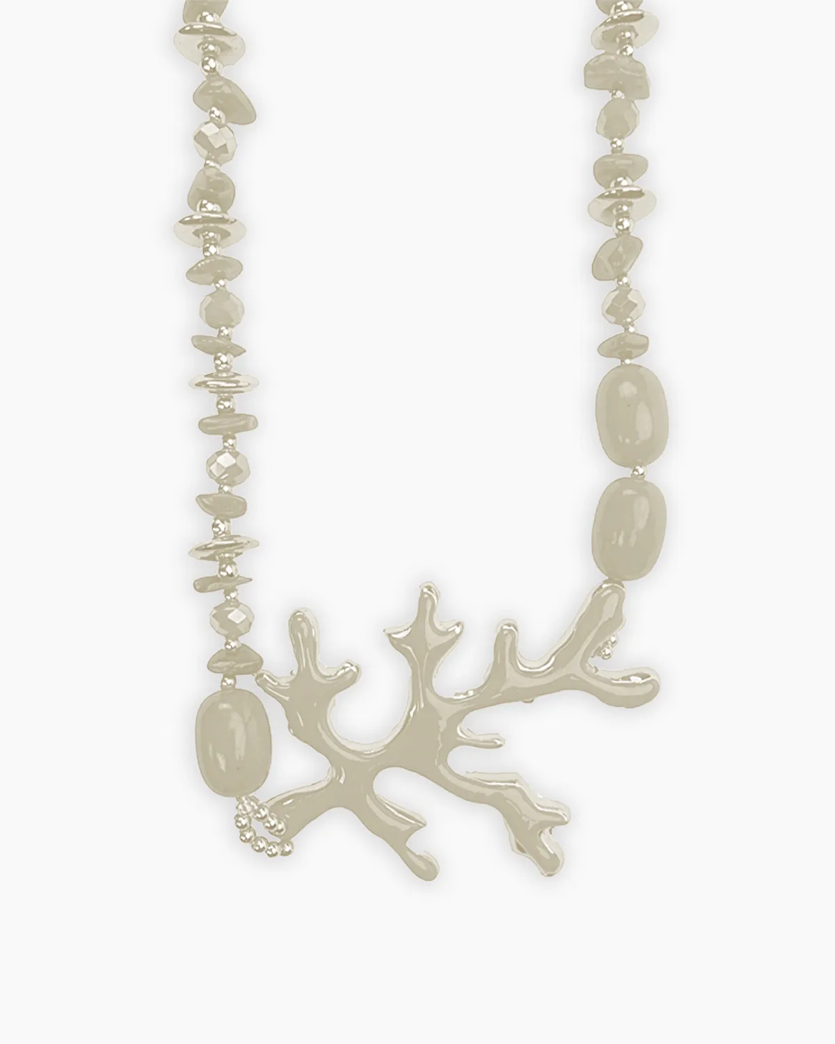 Colier Magdy Foschia Egea alb [2]