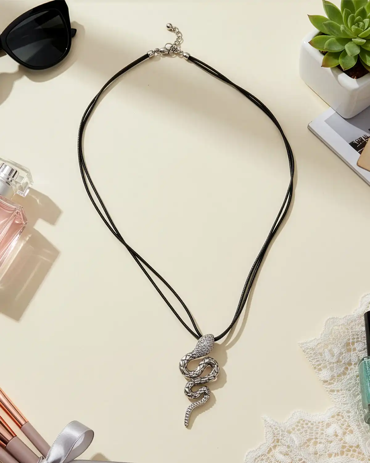 Colier Magdy Ilta Kaste argintiu [1]