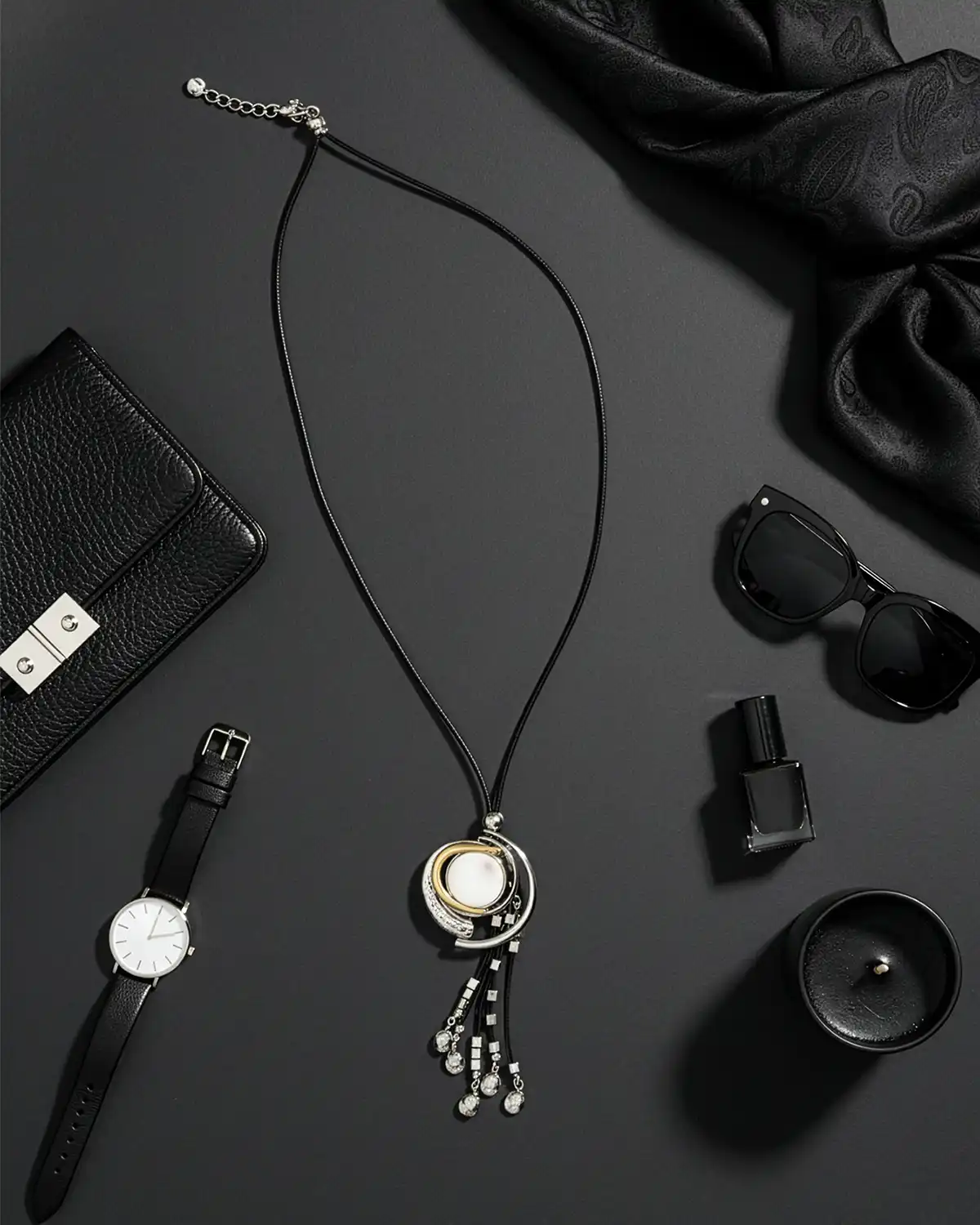 Colier Magdy Portofino Riva argintiu [1]