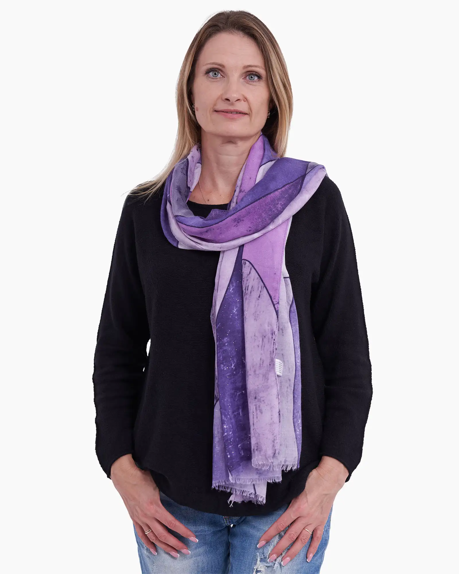 Eșarfă Magdy Aria Sognante mov [2]