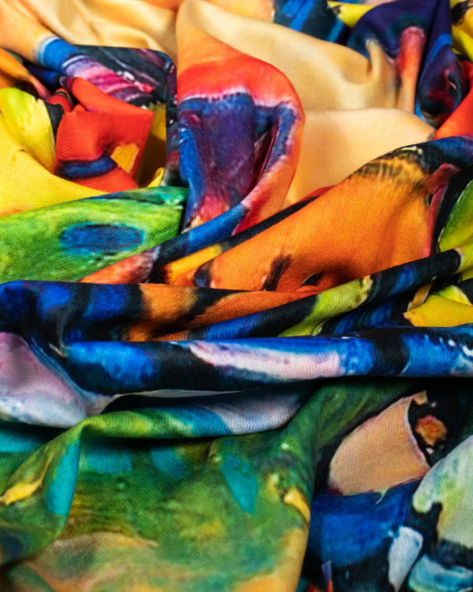 Eșarfă vâscoză Magdy Reverie multicoloră [2]