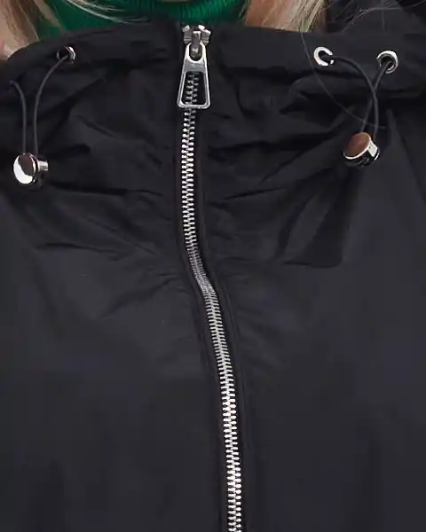 Geacă midi damă din material subțire, stil casual modern [4]