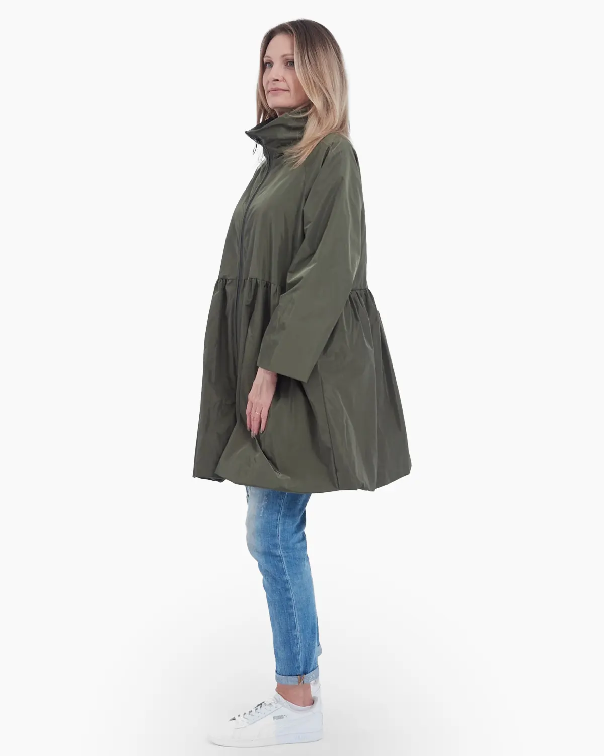 Geaca oversize, kaki [2]