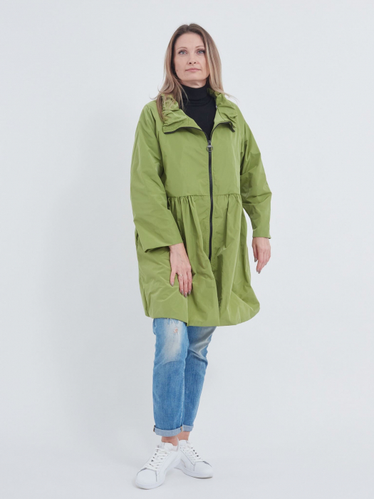 Geaca oversize, verde [2]