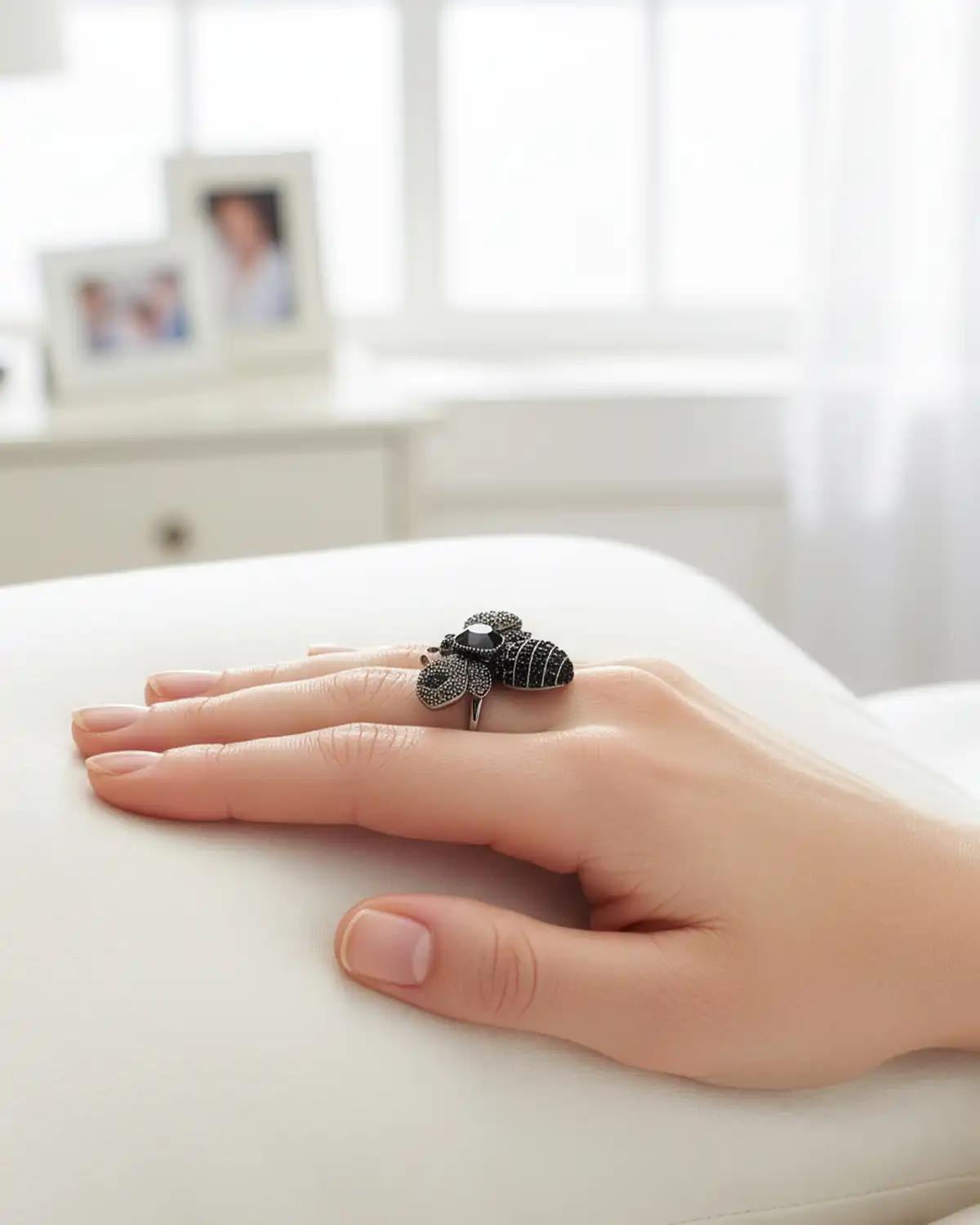 Inel Magdy Marrakech negru [1]