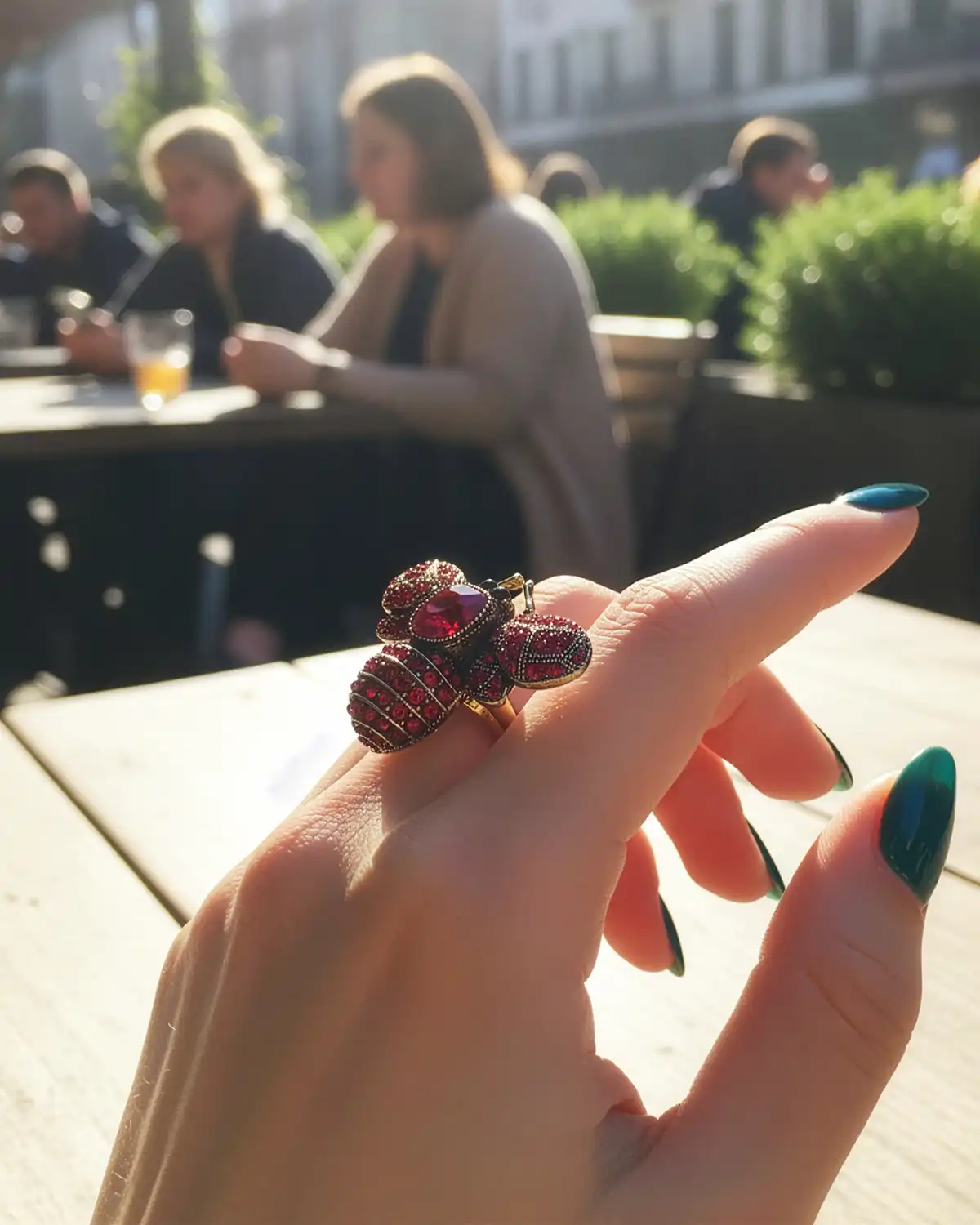 Inel Magdy Marrakech roșu [1]